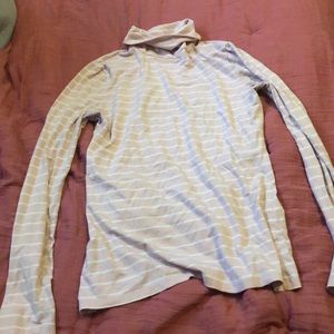 Pink striped target turtle neck